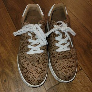 Soft-Brushed Faux-Suede sneakers